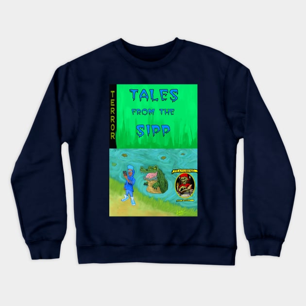 Tales from the Sipp Crewneck Sweatshirt by Art Of Lunatik